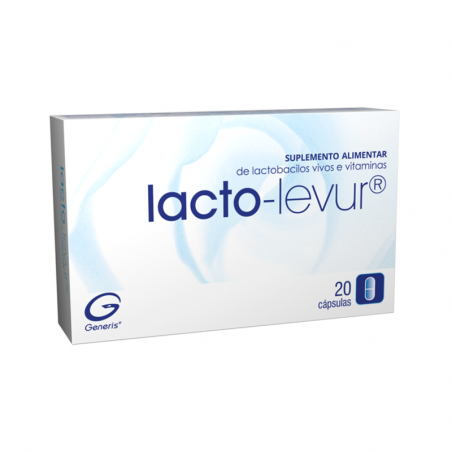 Lacto-Levur 20 cápsulas