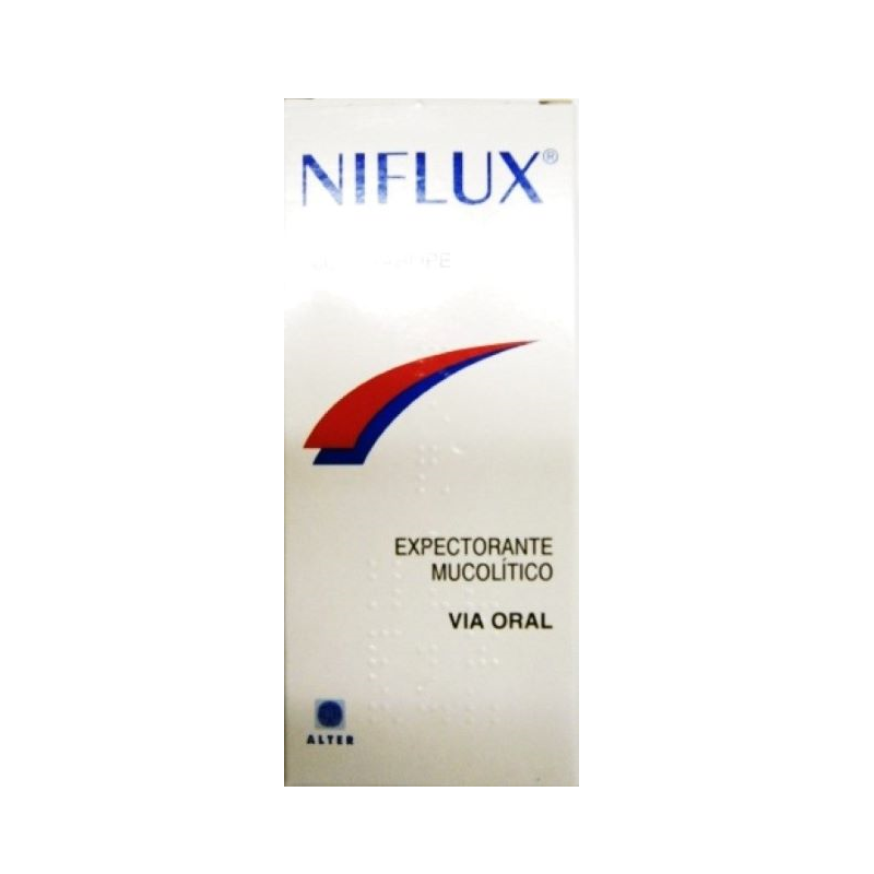 Niflux 50mg/ml+8mg/ml jarabe 200ml