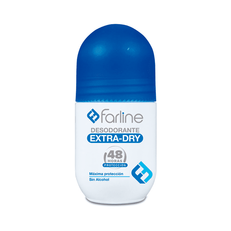 Farline Desodorizante Extra Seco 48h Roll-On 50ml