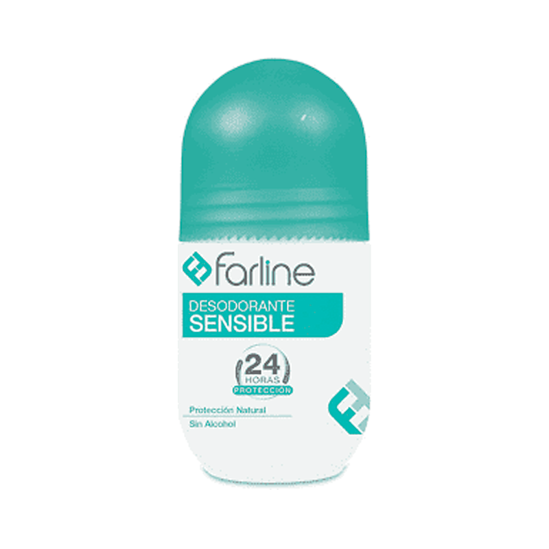 Farline Roll-On Déodorant Peaux Sensibles 50 ml