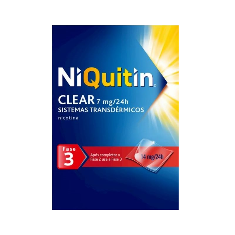 Niquitin Clear 7mg/24h 14 parches transdérmicos