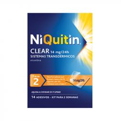 Niquitin Clear 14mg/24h 14 dispositifs transdermiques