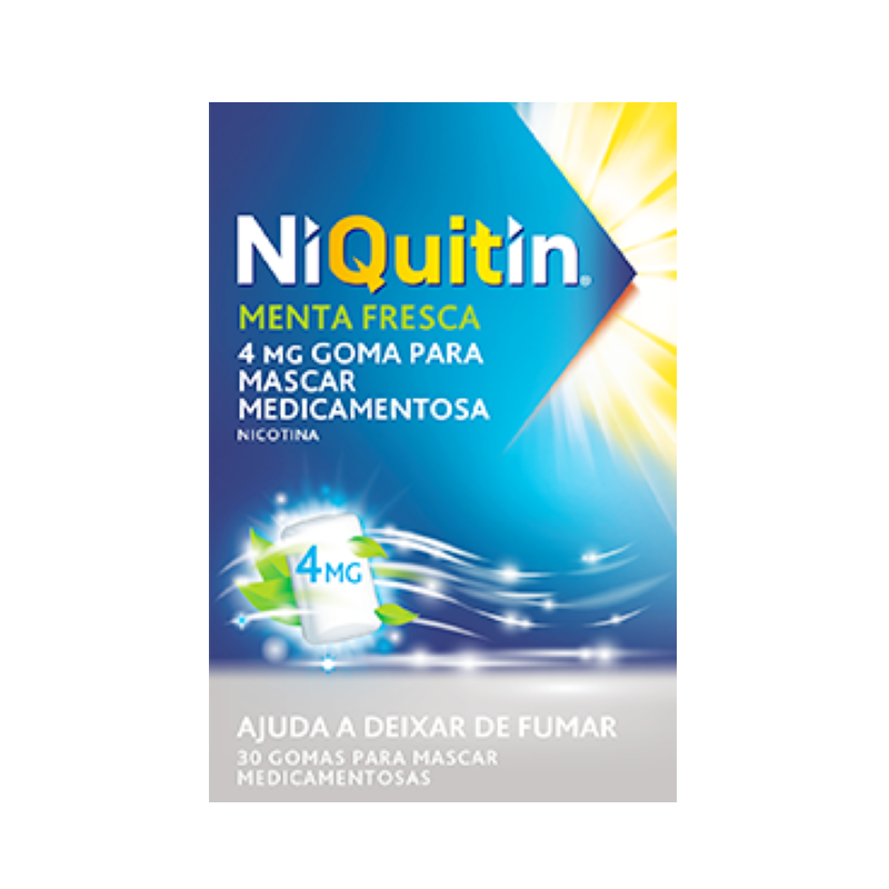 Niquitin Menta Fresca 4mg 30 gomas medicamentosas