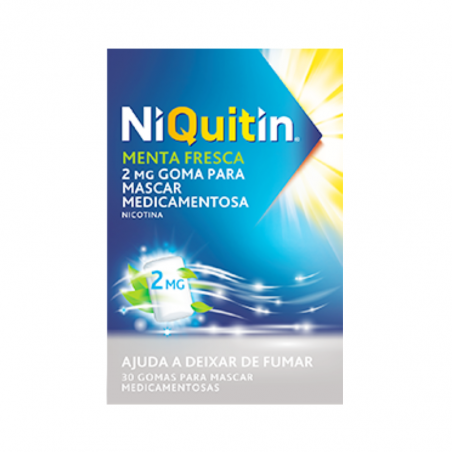 Niquitin Fresh Mint 2mg 30 medicated gummies