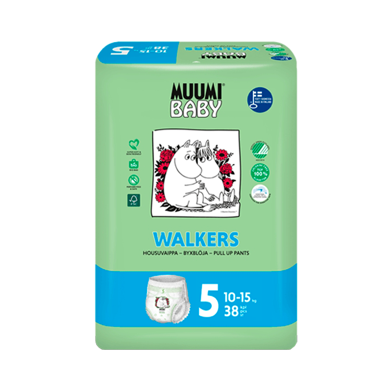 Muumi Baby Underwear T5 10-15Kg 38 unités