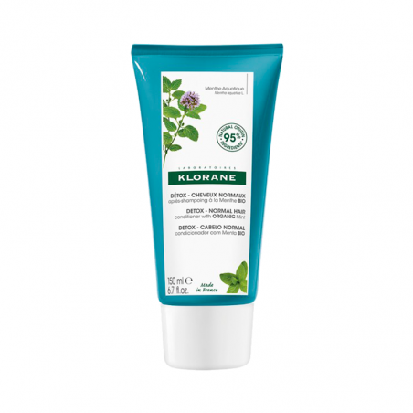 Klorane Capillary Anti-pollution Shampoo Balm with Water Mint 150ml