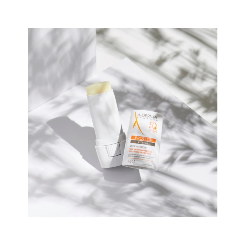 A-Derma Protect X-Trem Stick Invisível FPS50+ 8g