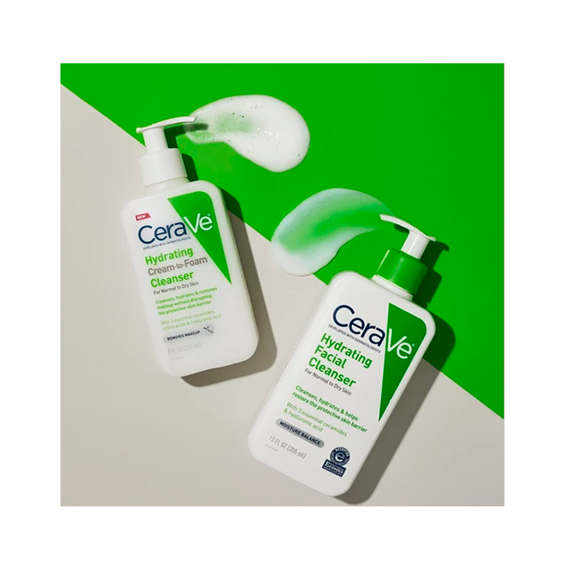 Cerave Creme Espuma de Limpeza Hidratante 236ml