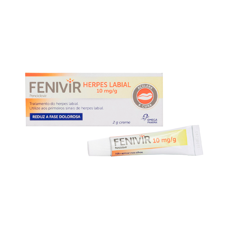 Fénivir 10mg/g Crème 2g
