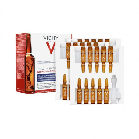 Vichy Liftactiv Glyco-C Peeling de Noite Ampolas 30 Unidades
