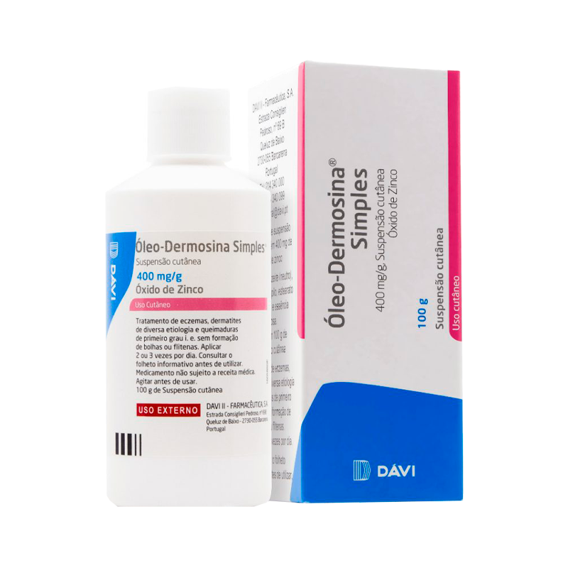 Simple Dermosina Oil 400mg/g Skin suspension 100g
