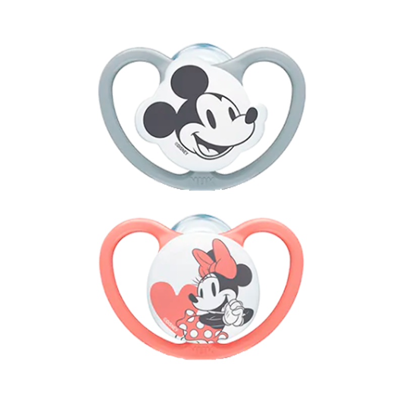 Nuk Space Silicone Disney Minnie Sucette 0-6m