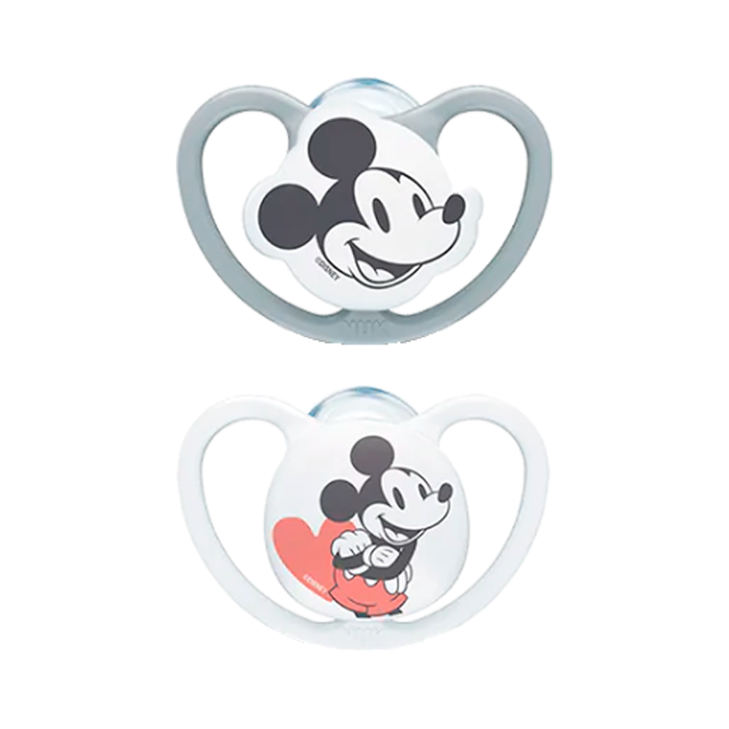 Chupete Nuk Space Silicona Disney Mickey 6-18m