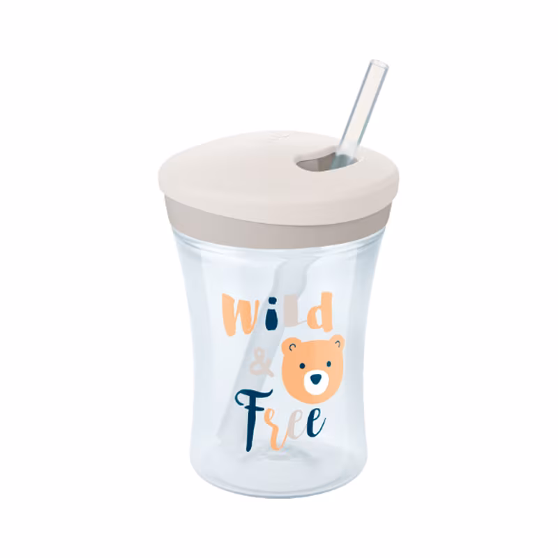 Nuk Action Cup 230ml avec Paille