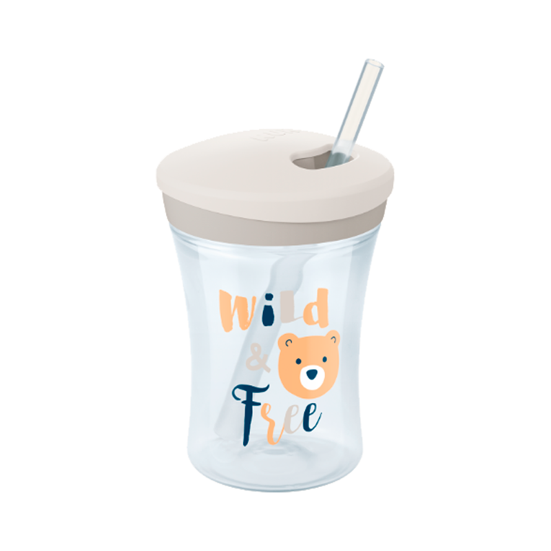Taza Nuk Action 230ml con Pajita