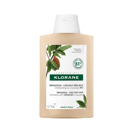 Klorane BIO Cupuaçu Butter Shampoo 400ml