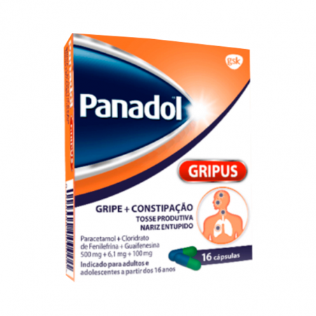 Panadol Gripus 16 capsules