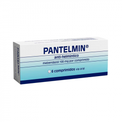 Pantelmin 100mg 6 tablets