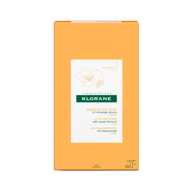Klorane Bandas Depilatorias Cera Fria Body 6uds