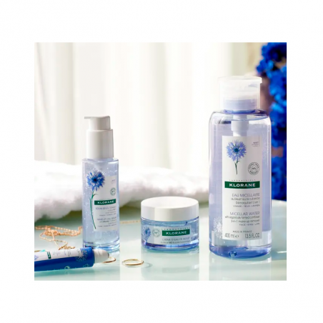 Klorane Agua Micelar Limpiadora con Agua Floral de Flor Cian 400ml Klorane Agua Micelar Limpiadora con Agua Floral de Flor Cian 400ml