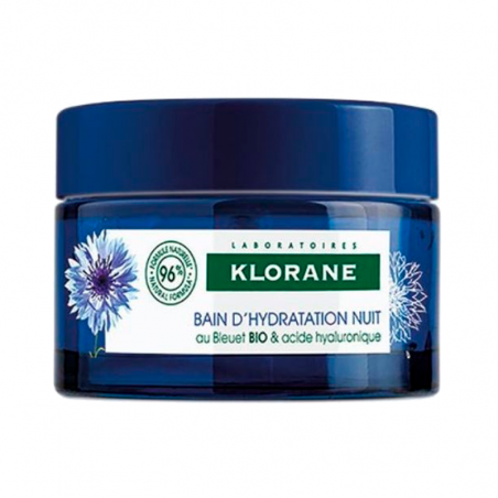 Klorane Night Hydration Bath with Cyan Flower Bio 50ml