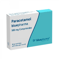 Paracetamol Bluepharma 500mg 20 tablets