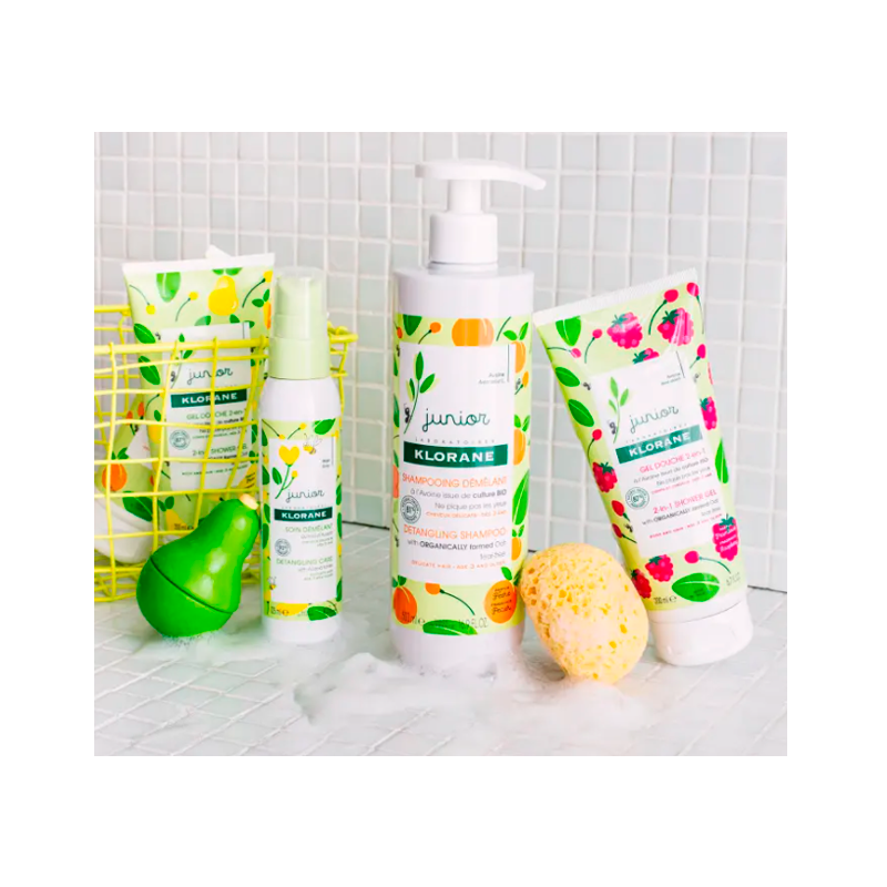 Klorane Junior Shampooing Démêlant Pêche 200 ml