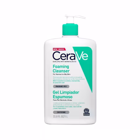 CeraVe Gel Limpiador Espumoso 1L