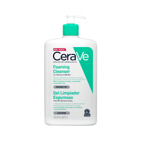 CeraVe Gel Nettoyant Moussant 1L