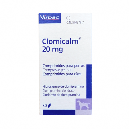 Clomicalm 20mg 30 comprimidos