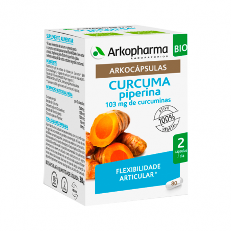 Arkocapsules Curcuma BIO 80capsules