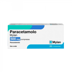 Paracetamol Mylan 500mg 20 tablets