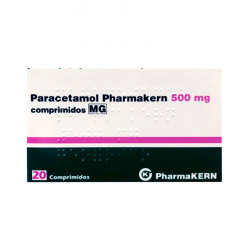 Paracetamol Pharmakern 500mg 20 comprimidos