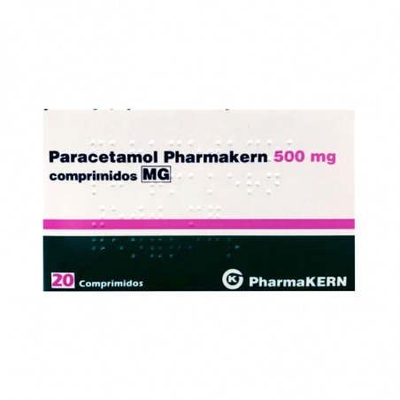 Paracétamol Pharmakern 500mg 20 comprimés