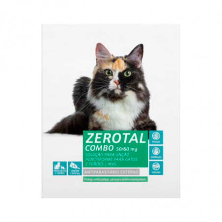 Patta Zerotal Combo Cats and Ferrets 3 pipets