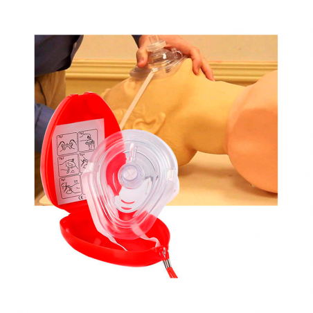 Máscara de Emergência CPR com Bolsa