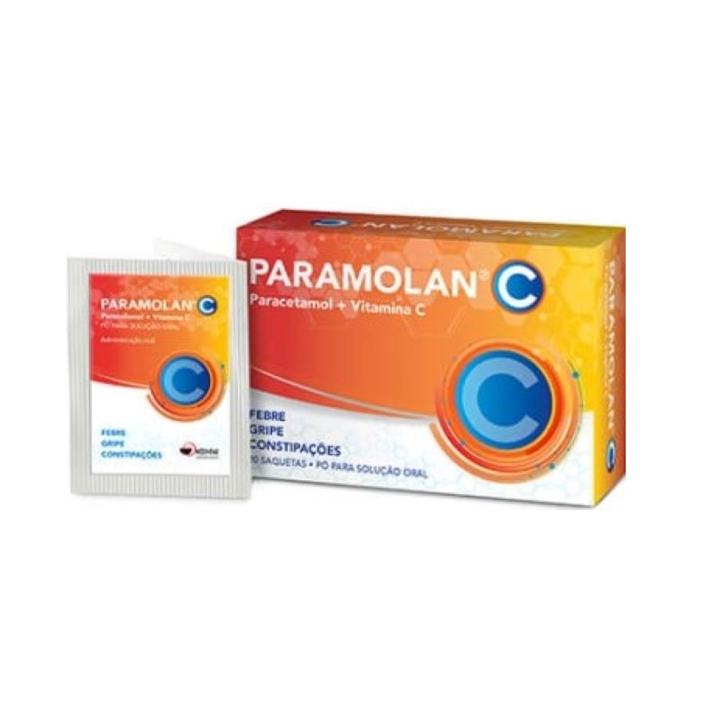 Paramolan C 500mg+250mg Poudre pour Solution Buvable 20 sachets