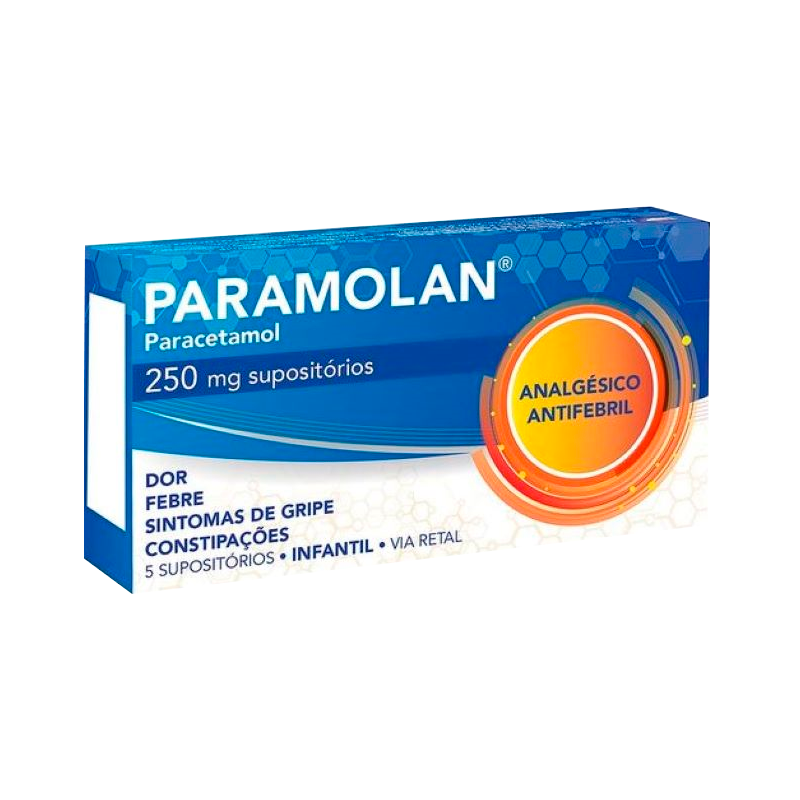 Paramolan 250mg 5 supositórios