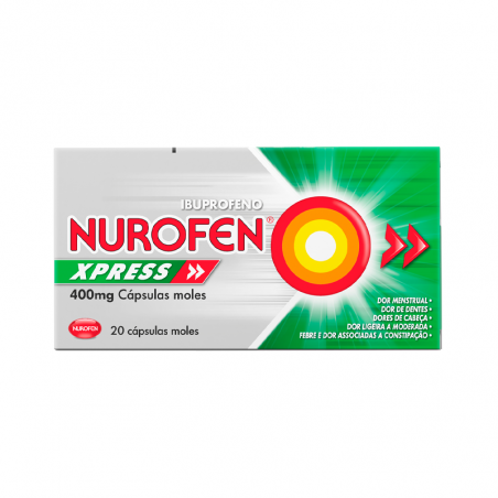 Nurofen Xpress 400 mg 20 gélules molles