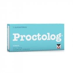 Proctolog 10mg+120mg 10 suppositoires
