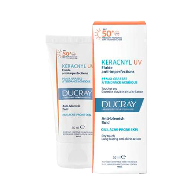 Ducray Keracnyl UV Fluido Anti-Imperfecciones SPF50+ 50ml