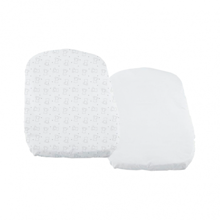 Chicco Set of 2 Sheets for Baby Hug 4 in 1 Bear