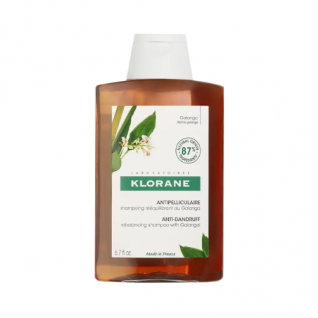 Klorane Galanga Shampoing Cheveux Bio 200 ml