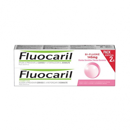 Fluocaril Pasta de Dentes Sensíveis 2x75ml Fluocaril Pasta de Dentes Sensíveis 2x75ml