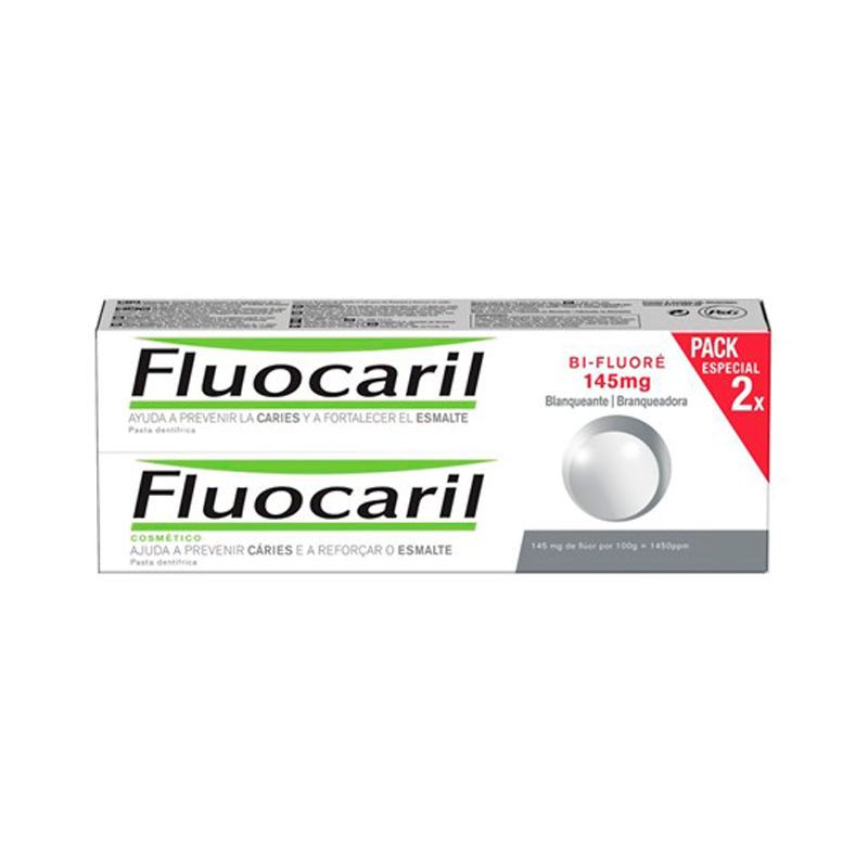 Fluocaril Dentifrice Blanchissant 2x75ml