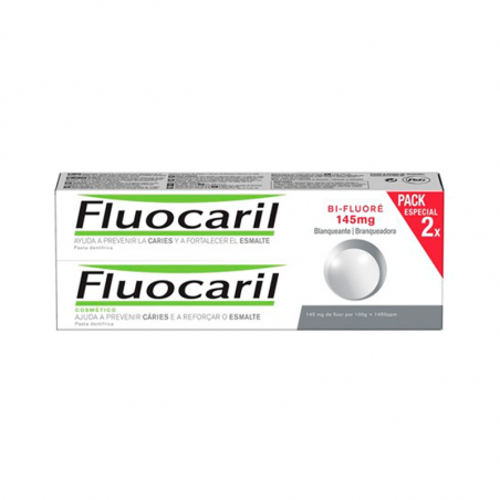 Fluocaril Dentifrice Blanchissant 2x75ml
