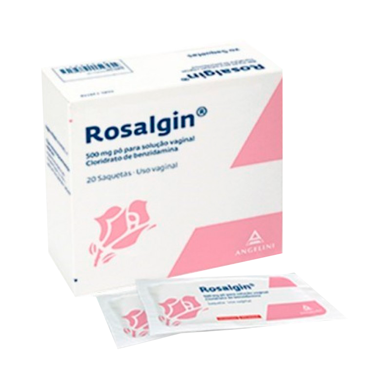 Rosalgin 500mg Powder for Vaginal Solution 20 sachets