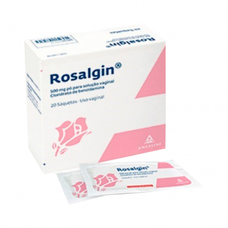 Rosalgin 500 mg Poudre pour solution vaginale 20 sachets