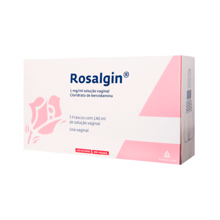 Rosalgin 1mg/ml Solução Vaginal 5x140ml