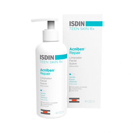 Isdin Acniben Repair Emulsión Limpiadora Facial 200ml